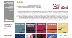 Desktop Screenshot of estudiosarasa.com.br